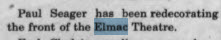 Elmac Theater - JUNE 19 1930 REMODEL